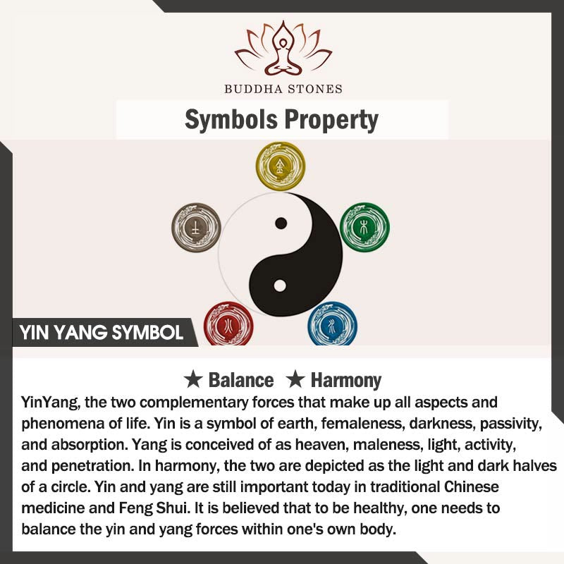 Black Obsidian Taoism Five Sacred Mountains Nine-Character Mantra Carved Purification Yin Yang Necklace Pendant