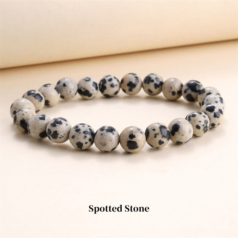 Natural Stone Quartz Healing Beads Bracelet