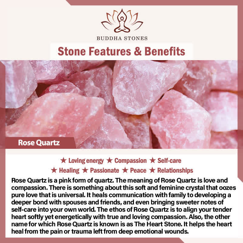 Natural Stone Quartz Healing Beads Bracelet