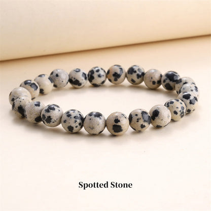 Natural Stone Quartz Healing Beads Bracelet