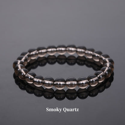Natural Stone Quartz Healing Beads Bracelet