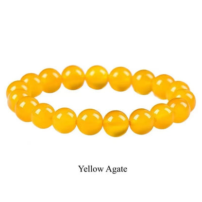 Natural Stone Quartz Healing Beads Bracelet