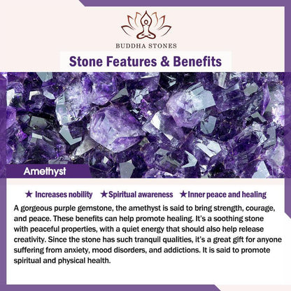 Natural Stone Quartz Healing Beads Bracelet